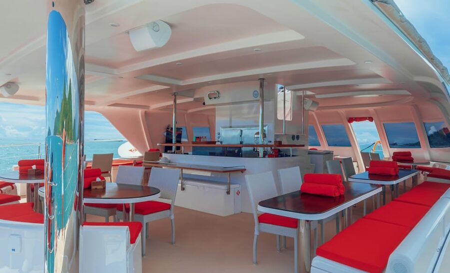Pattaya: 2 Islands one day trip on Catamaran with Lunch - Koh Phai: lunch, swimming, and snorkeling