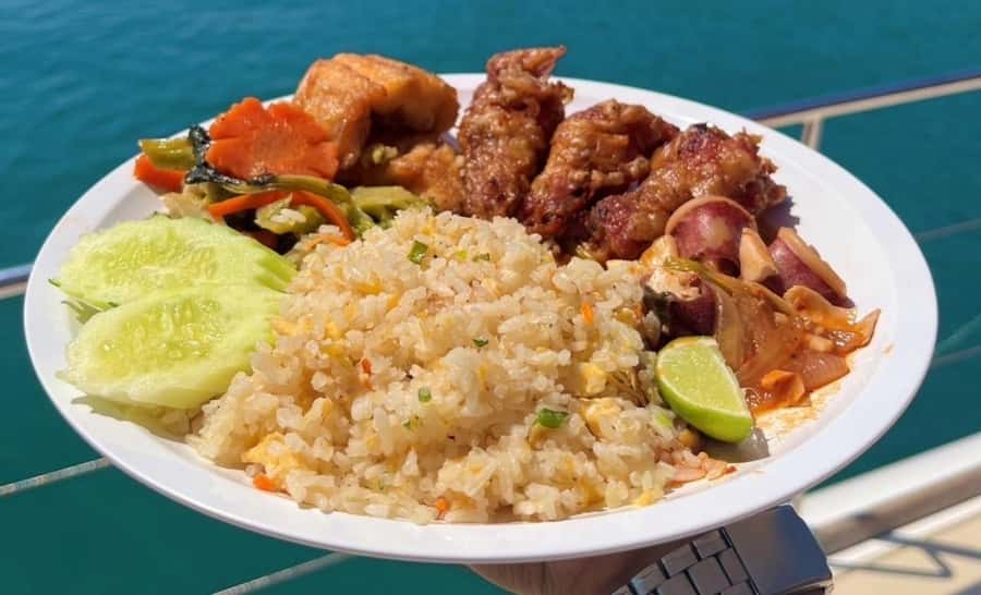 Pattaya: 2 Islands one day trip on Catamaran with Lunch - Returning through Ocean Marina