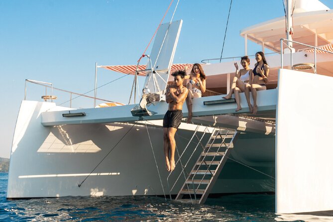 Pattaya: 3 Island-Hopping Full-Day Party Catamaran Cruise - Leaving from Ocean Marina Yacht Club