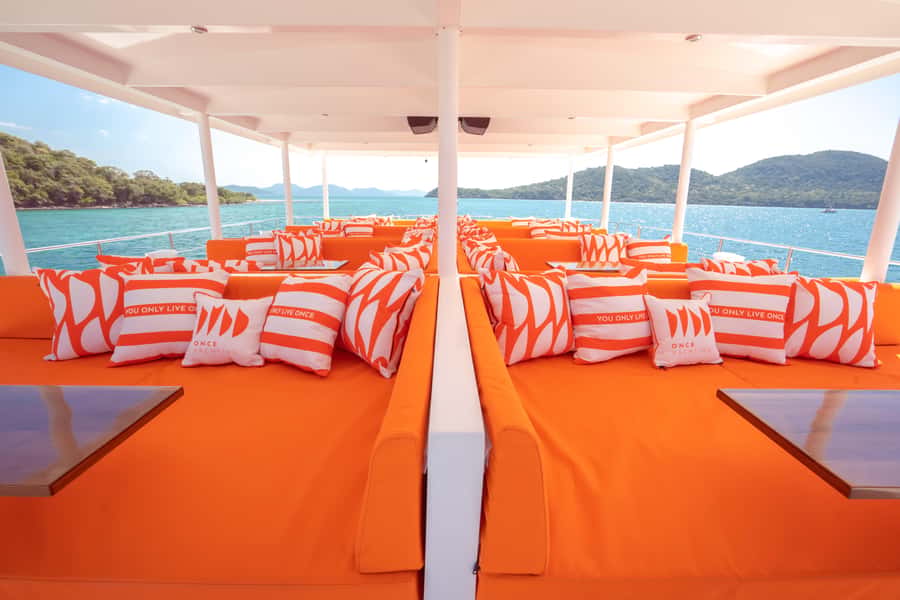 Pattaya: 3 Islands Hopping Day Tour on Catamaran with party - Starting from Pattaya and reaching Ocean Marina