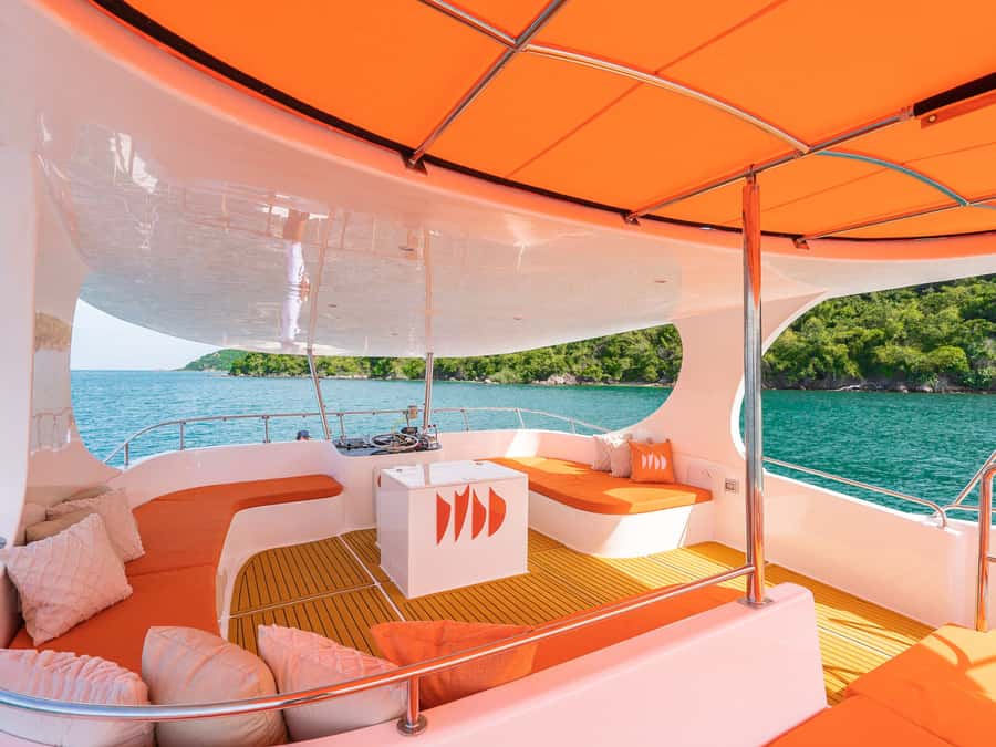 Pattaya: Private Luxury Catamaran Island Discoveries - A private catamaran instead of a crowded day boat