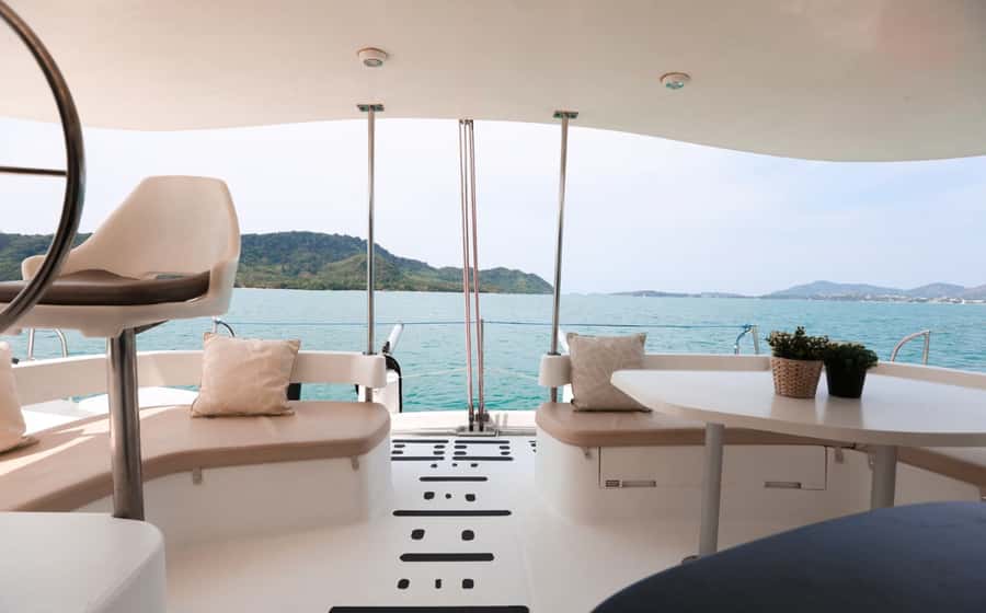 Phuket Catamaran Tour in Coral Island and Sunset Voyage - Laem Krating and the coastal views