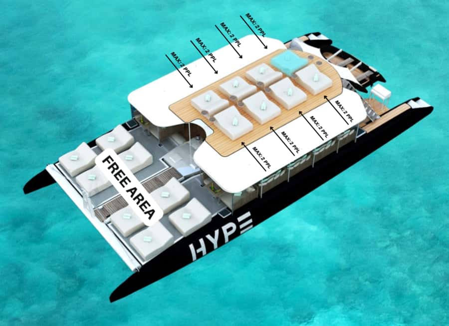 Phuket: Coral and Racha Islands Hype Luxury Catamaran - Comfort, seating, and seasickness