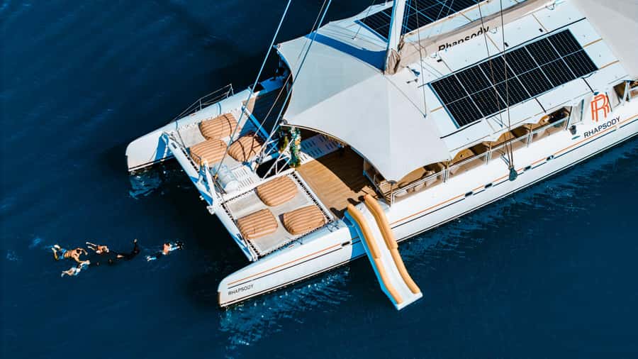 Phuket: Coral and Racha lslands Catamaran Tour with Lunch - Promthep Cape and the sunset ride back