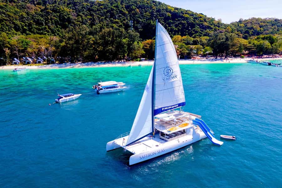 Phuket: Coral Island Day Trip and Sunset Dinner by Catamaran - Key points to know before you book