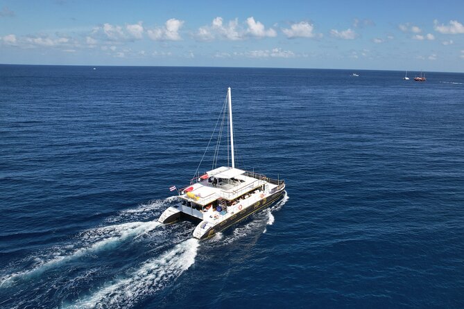 Phuket: Islands Hopping Catamaran Tour with Foam Party - Key points at a glance