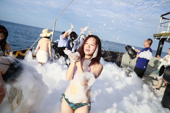 Phuket: Islands Hopping Catamaran Tour with Foam Party - Starting from Chalong