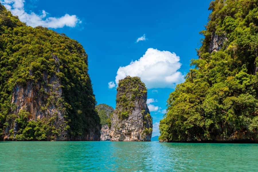 Phuket : Phang Nga Bay James Bond Islands By Speed Catamaran - Cave walking with a little adventure