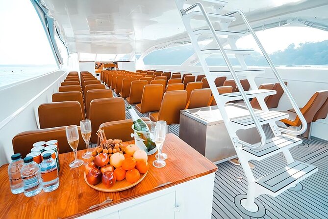Phuket: Phi Phi, Bamboo & Maiton Speed Catamaran Tour - Maiton Island adds the fun factor