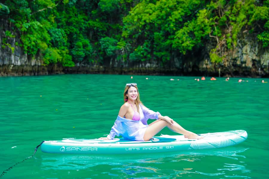 Phuket: Phi Phi Khai or Maiton Island by Speedboat/Catamaran - Pileh Lagoon and the optional longtail boat