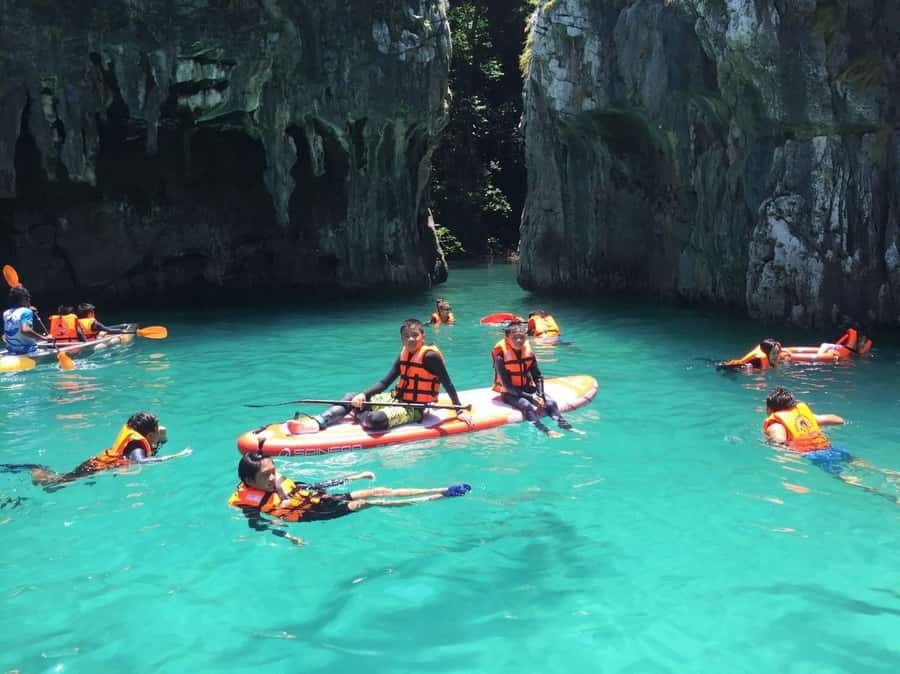 Phuket: Phi Phi Maya Bamboo Island By Speed Catamaran - Bamboo Island: your first swim and snorkeling session