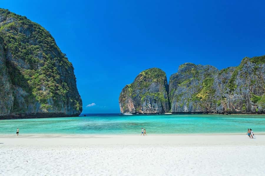 Phuket: Phi Phi Maya Bamboo Island By Speed Catamaran - Monkey Beach and a quick wildlife stop