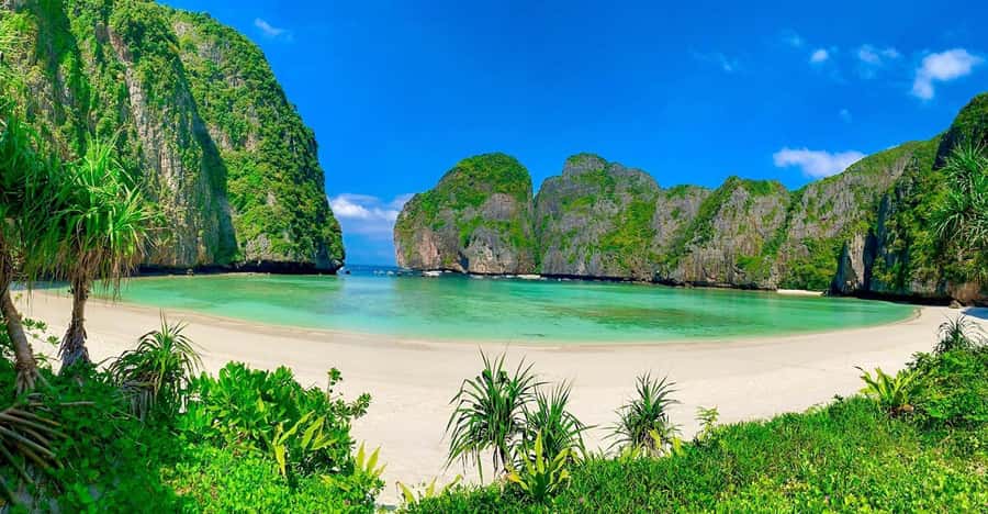 Phuket: Phi Phi, Maya, Koh Khai Day Tour by Speed Catamaran - Maya Bay and the first look at Phi Phi Leh
