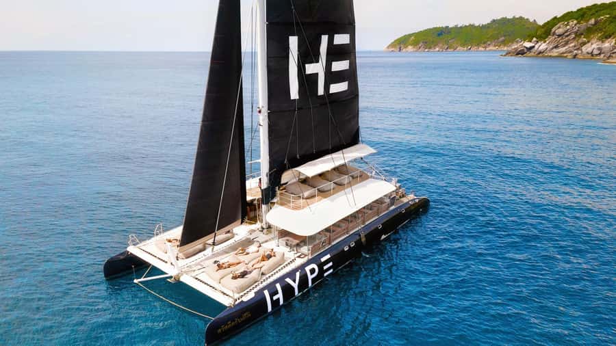 Phuket: Racha and Coral Island Sunset Catamaran Party Tour - Racha Island adds scenery and snorkeling time