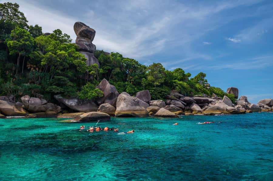 Phuket: Similan Island Day Trip by Speed Boat Catamaran - Koh Similan, Sailboat Rock, and Donald Duck Bay