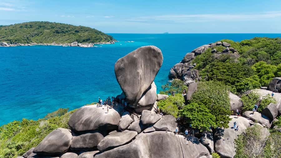 Phuket: Similan Islands Tour by Premium Speed Catamaran - The premium catamaran crossing to the park