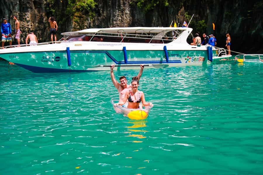 Phuket: Ultimate Phi Phi & Maya Bay Speed Catamaran Tour - Phi Phi Don, lunch, and the time problem