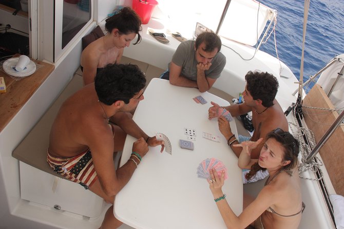 Platja de Migjorn Private Catamaran Full Day Trip - The skipper is a big part of the experience
