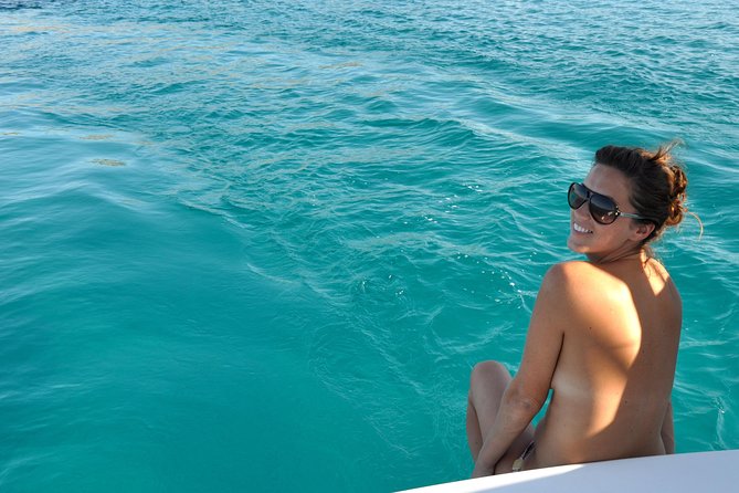 Playa Es Arenals Catamaran Private Full Day Trip - The catamaran setup and what comes with it
