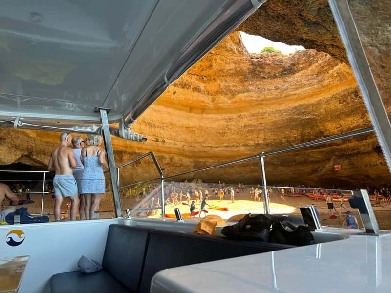 Portimão: Benagil Caves & Golden Coast Eco Catamaran Tour - What the $44 price gets you