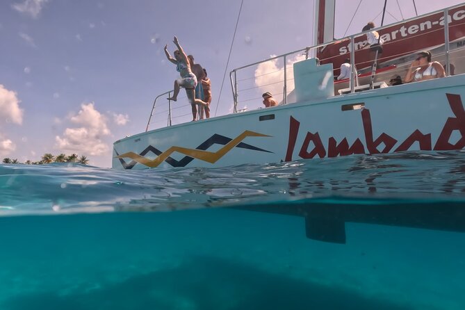 Prickly Pear Catamaran Trip from St Maarten Including Lunch - Mead’s Bay adds a second swim