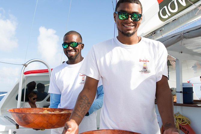 Prickly Pear Catamaran Trip from St Maarten Including Lunch - Weather, sea conditions, and changes to the route