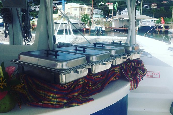 Private 3-Hour Catamaran Sunset Cruise from Soufriere for Up to 15 Guests - Drinks, snacks, and the evening mood
