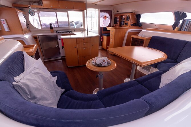 Private 6 Hrs 47 ft. Catamaran Snorkel & Cielo Charter (30p. max) - Meeting the First Lady crew in Cozumel