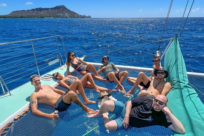 Private Catamaran Charter in Waikiki (1-6 Guests) - A private catamaran instead of a crowded Waikiki boat