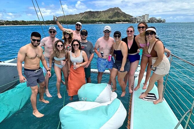 Private Catamaran Charter in Waikiki (1-6 Guests) - A relaxed setup with room to spread out