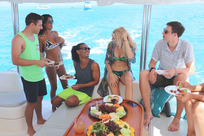 Private Catamaran Charter on Wyuna - Food, drinks, and the onboard setup