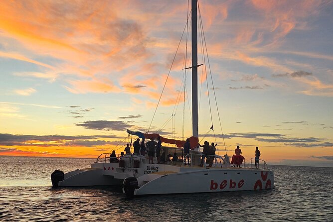 Private Catamaran Cruise to Bahia de las Aguilas - Food, drinks, and the party setup