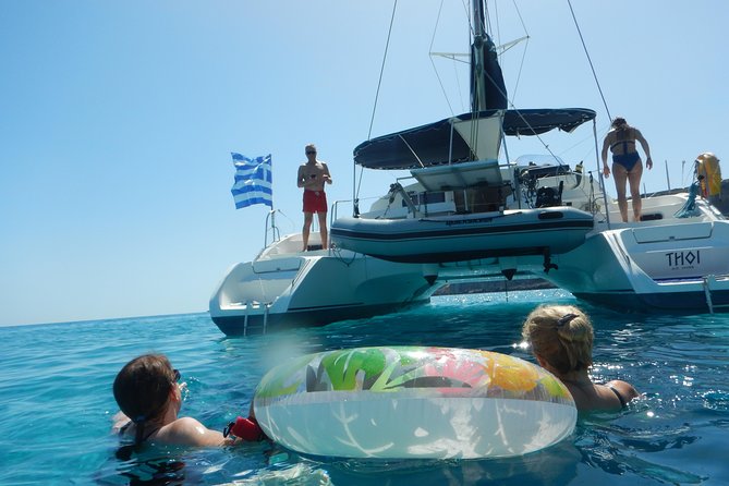 Private CATAMARAN daytrip - Lindos/ Rhodos with Lunch and drinks - Setting out from Lardos at 10:30 am