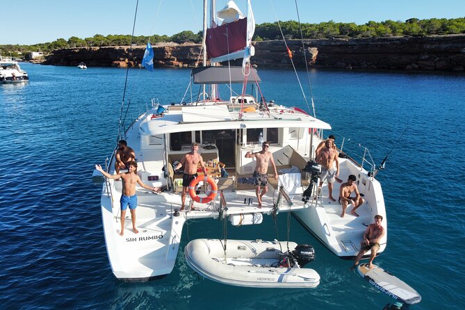 Private Catamaran Excursion through Formentera - Who will enjoy this day most