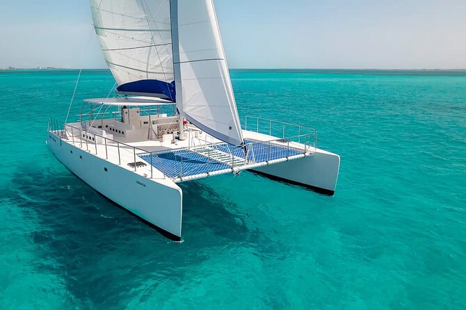 Private Catamaran from Cancun to Isla Mujeres | For up to 100 pp - The return sail can become the highlight