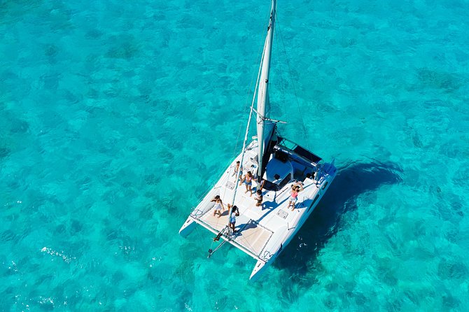 Private Catamaran from Cancun to Isla Mujeres for up to 13 People - Drinks, space, and the social side of the boat