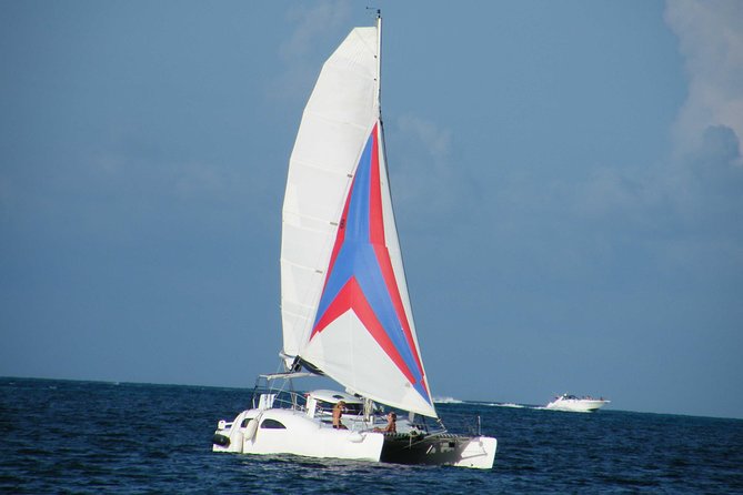 Private Catamaran from Cancun to Isla Mujeres for up to 13 People - Snorkeling the reef with your own crew