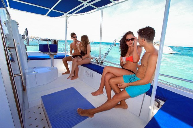 Private Catamaran from Cancun to Isla Mujeres | For up to 25 ppl - Open bar, lunch, and the real price