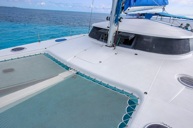 Private Catamaran from Cancun to Isla Mujeres | For up to 30 pp - Open bar, music, and the spinnaker