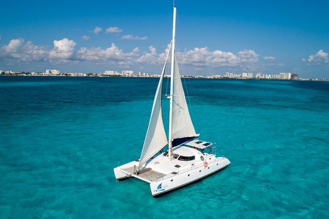 Private Catamaran from Cancun to Isla Mujeres | For up to 40 pp - Setting out from Marina Las Perlas