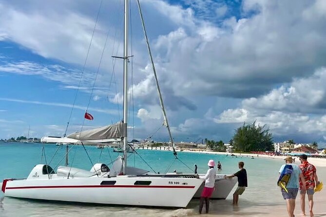 Private catamaran sail & snorkel - The west coast cruise after snorkeling