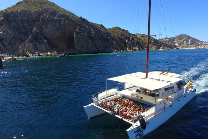 Private Catamaran Snorkeling Cruise in Los Cabos - Food, open bar, and the way service works