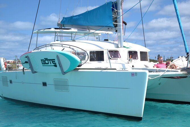 Private Catamaran Swim sail snorkel cliff jumping SUP - Food, drinks, shoes, and what to pack