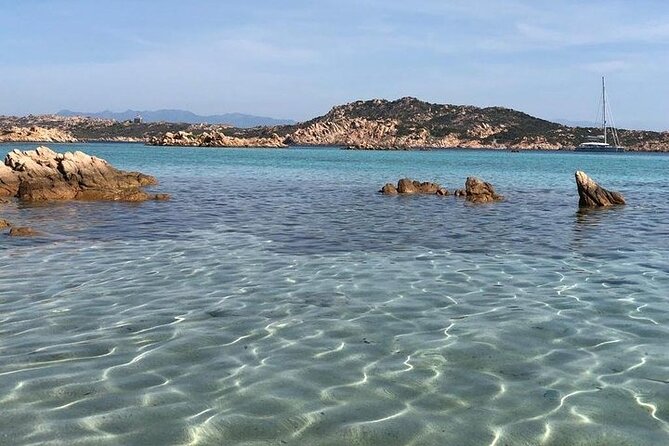 Private Catamaran Tour to the Maddalena Archipelago from Porto Rafael Palau - Sardinian food served at sea