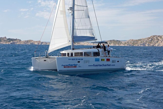 Private Catamaran trips to Lobos Island in Lagoon 400 - What a four to eight-hour sailing day feels like