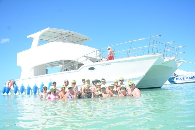 Private Catamaran with Sound system, Slide, Open bar & Snorkeling - What the $699 group price really means