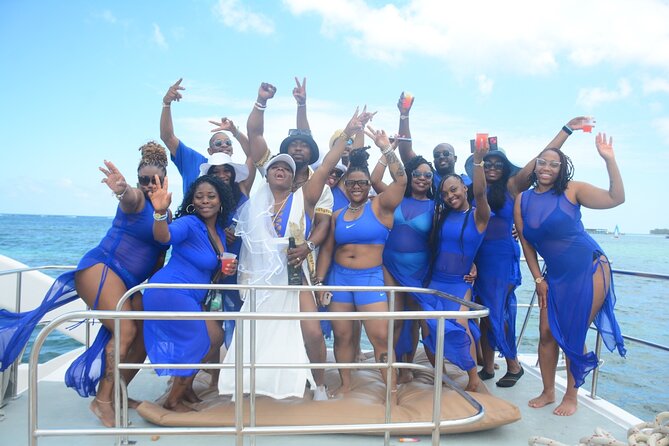 Private Catamaran with Sound system, Slide, Open bar & Snorkeling - Who will enjoy this catamaran most