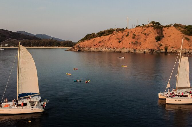 Private Catamaran Yacht to Maiton and Coral with sunset cruise - The afternoon cruise toward Promthep Cape