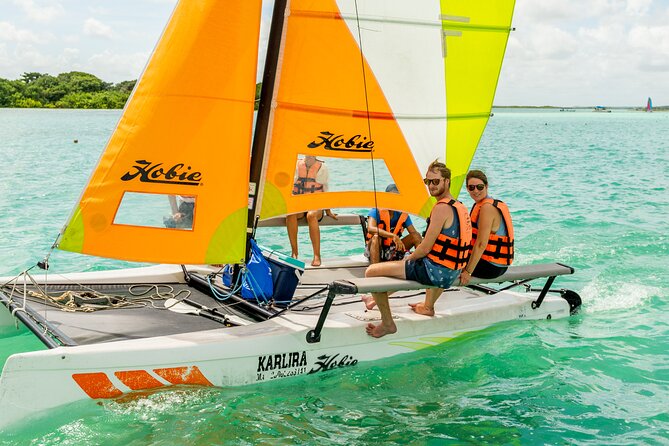 Private Eco-Tour on a Recreational Catamaran with Kayaks Included - Timing, booking, and cancellation details