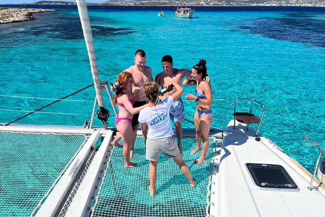 Private Full Day Catamaran Cruise from Paros with Lunch - A full day between Paros and Antiparos